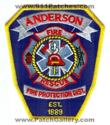 Anderson Fire Protection District Patch (California)
Scan By: PatchGallery.com
Keywords: prot. dist. 46 department dept.