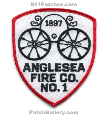 Anglesea Fire Company Number 1 Patch (New Jersey)
Scan By: PatchGallery.com
Keywords: co. no. #1 department dept. 1897