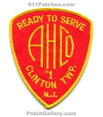 Annandale Hose Company Number 1 Fire Department Clinton Township Patch (New Jersey)
Scan By: PatchGallery.com
Keywords: co. no. #1 ahco dept. twp. ready to serve