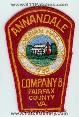 Annandale Fire Company 8 (Virginia)
Thanks to Mark C Barilovich for this scan.
Keywords: fairfax county va.