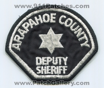 Arapahoe County Sheriffs Office Deputy Patch (Colorado)
Scan By: PatchGallery.com
Keywords: co. department dept.