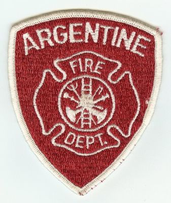 Argentine Fire Dept
Thanks to PaulsFirePatches.com for this scan.
Keywords: michigan department