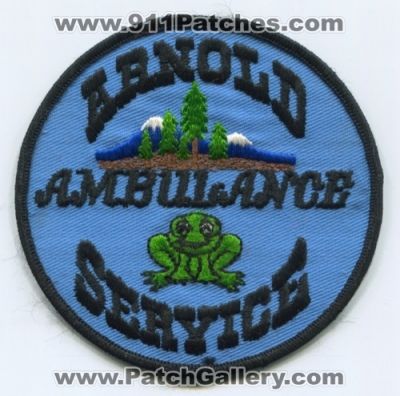 Arnold Ambulance Service (California)
Scan By: PatchGallery.com
Keywords: ems