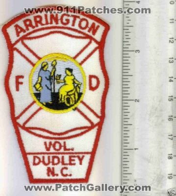 Arrington Volunteer Fire Department (North Carolina)
Thanks to Mark C Barilovich for this scan.
Keywords: vol. fd dudley n.c. nc