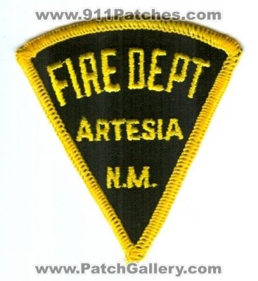 Artesia Fire Department (New Mexico)
Scan By: PatchGallery.com
Keywords: dept. n.m.