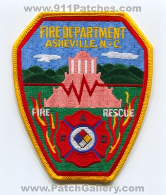 Asheville Fire Rescue Department Patch (North Carolina)
Scan By: PatchGallery.com
Keywords: dept. afd n.c.