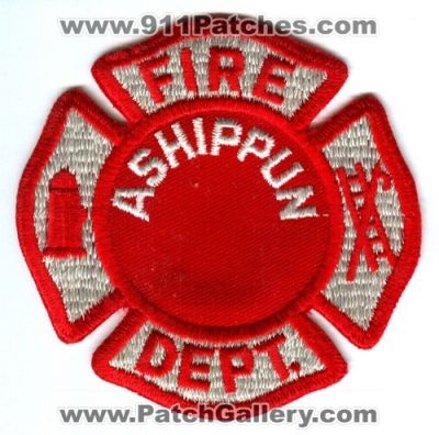 Ashippun Fire Department (Wisconsin)
Scan By: PatchGallery.com 
Keywords: dept.