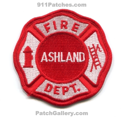 Ashland Fire Department Patch (Wisconsin)
Scan By: PatchGallery.com
Keywords: dept.