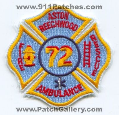 Aston Beechwood Fire Rescue Department 72 (Pennsylvania)
Scan By: PatchGallery.com
Keywords: ems ambulance dept.