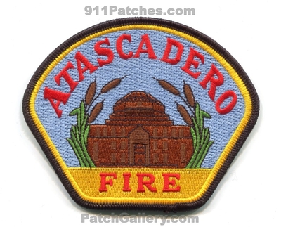 Atascadero Fire Department Patch (California)
Scan By: PatchGallery.com
Keywords: dept.