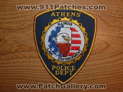 Athens Police Department (Illinois)
Picture By: PatchGallery.com
Keywords: dept. law enforcement