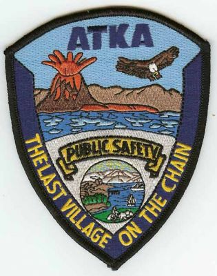 Atka Public Safety
Thanks to PaulsFirePatches.com for this scan.
Keywords: alaska fire