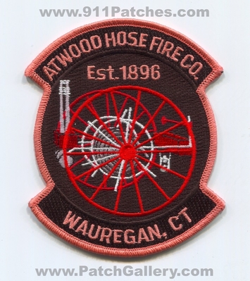 Atwood Hose Fire Company Wauregan Patch (Connecticut)
Scan By: PatchGallery.com
Keywords: co. department dept. est. 1896 ct