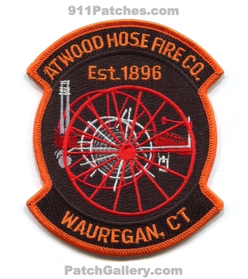 Atwood Hose Fire Company Wauregan Patch (Connecticut)
Scan By: PatchGallery.com
Keywords: co. department dept. est. 1896