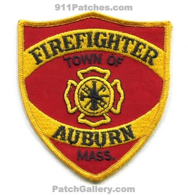 Auburn Fire Department Firefighter Patch (Massachusetts)
Scan By: PatchGallery.com
Keywords: town of dept. mass.