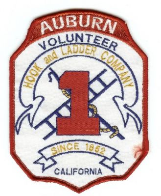 Auburn Volunteer Hook and Ladder Company 1
Thanks to PaulsFirePatches.com for this scan.
Keywords: california fire