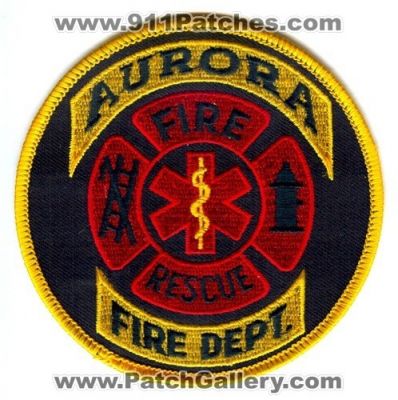 Aurora Fire Department Rescue (Minnesota)
Scan By: PatchGallery.com
Keywords: dept.