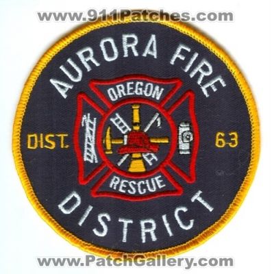 Aurora Fire Rescue District 63 (Oregon)
Scan By: PatchGallery.com
Keywords: dist.