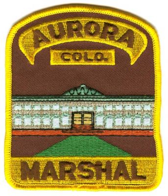 Aurora Marshal (Colorado)
Scan By: PatchGallery.com
