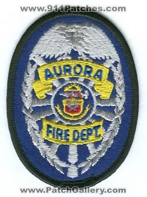 Aurora Fire Department Patch (Colorado)
[b]Scan From: Our Collection[/b]
Keywords: dept.