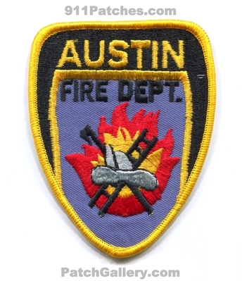 Austin Fire Department Patch (Texas)
Scan By: PatchGallery.com
Keywords: dept.