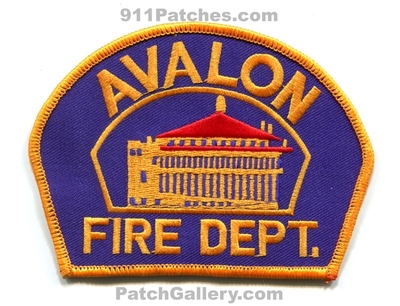 Avalon Fire Department Patch (California)
Scan By: PatchGallery.com
Keywords: dept.
