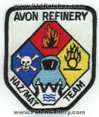 Avon Refinery Haz-Mat Team (California)
Thanks to PaulsFirePatches.com for this scan.
Keywords: haz/mat hazmat fire