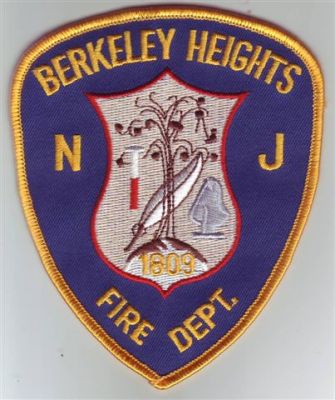Berkeley Heights Fire Dept (New Jersey)
Thanks to Dave Slade for this scan.
Keywords: department