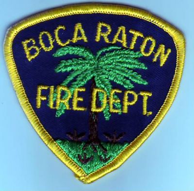 Boca Raton Fire Dept (Florida)
Thanks to Dave Slade for this scan.
Keywords: department
