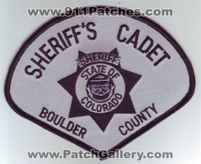 Boulder County Sheriff's Department Cadet (Colorado)
Thanks to Dave Slade for this scan.
Keywords: sheriffs dept.