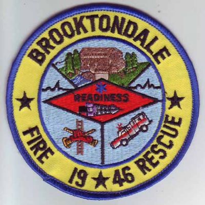 Brooktondale Fire Rescue (New York)
Thanks to Dave Slade for this scan.
