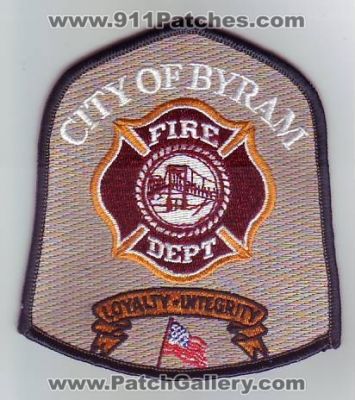 Byram Fire Department (Mississippi)
Thanks to Dave Slade for this scan.
Keywords: dept. city of