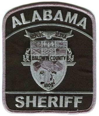 Baldwin County Sheriff (Alabama)
Scan By: PatchGallery.com
