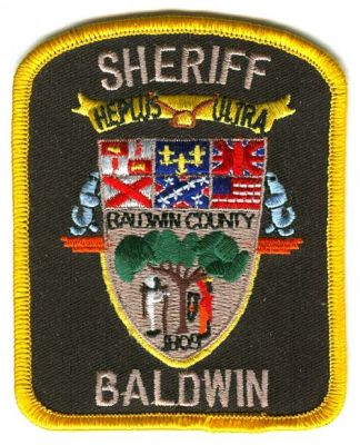 Baldwin County Sheriff (Alabama)
Scan By: PatchGallery.com
