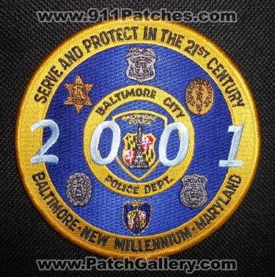 Baltimore City Police Department 2001 (Maryland)
Thanks to Matthew Marano for this picture.
Keywords: dept.