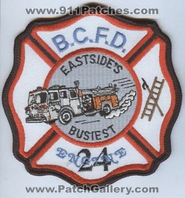 Baltimore City Fire Department Engine 24 (Maryland)
Thanks to Brent Kimberland for this scan.
Keywords: dept. bcfd b.c.f.d. eastside's eastsides busiest