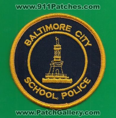 Baltimore City School Police Department (Maryland)
Thanks to Paul Howard for this scan.
Keywords: dept.