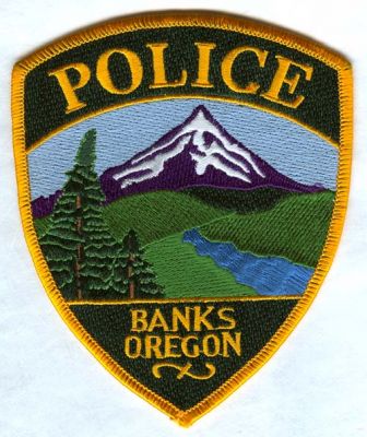 Banks Police (Oregon)
Scan By: PatchGallery.com
