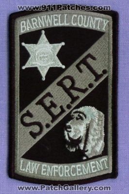 Barnwell County Sheriff's Department SERT (South Carolina)
Thanks to apdsgt for this scan.
Keywords: sheriffs dept. law enforcement s.e.r.t. k9 k-9