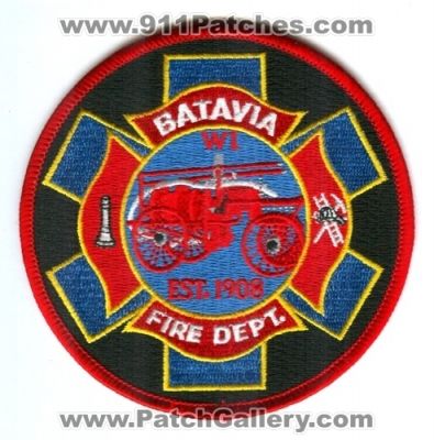 Batavia Fire Department (Wisconsin)
Scan By: PatchGallery.com
Keywords: dept.