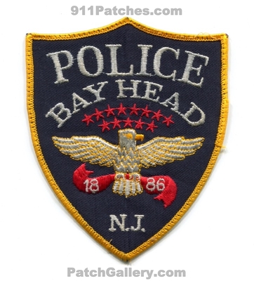 Bay Head Police Department Patch (New Jersey)
Scan By: PatchGallery.com
Keywords: dept. 1886