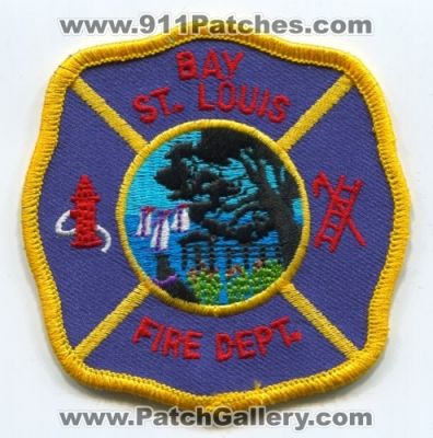 Bay Saint Louis Fire Department (Mississippi)
Scan By: PatchGallery.com
Keywords: st. dept.