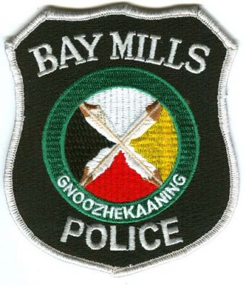 Bay Mills Police (Michigan)
Scan By: PatchGallery.com
Keywords: gnoozhekaaning