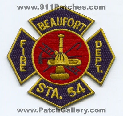 Beaufort Fire Department Station 54 Patch (North Carolina)
Scan By: PatchGallery.com
Keywords: dept. sta. company co.