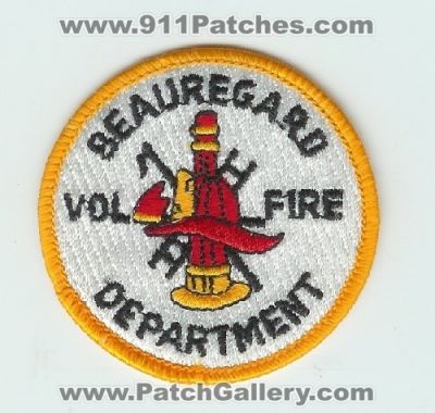 Beauregard Volunteer Fire Department (UKNOWN STATE)
Thanks to Mark C Barilovich for this scan.
Keywords: vol. dept.