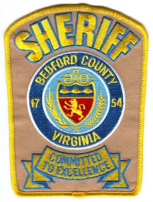 Bedford County Sheriff (Virginia)
Scan By: PatchGallery.com
