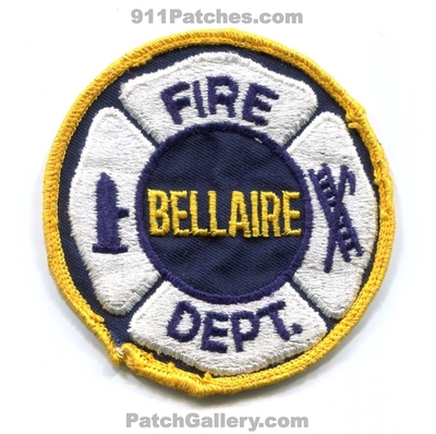 Bellaire Fire Department Patch (Texas)
Scan By: PatchGallery.com
Keywords: dept.