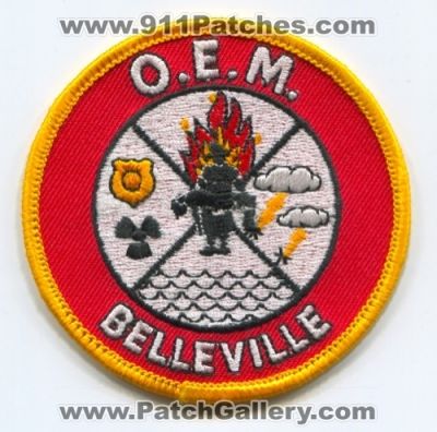 Belleville Office of Emergency Management OEM Patch (UNKNOWN STATE)
Scan By: PatchGallery.com
Keywords: o.e.m. fire