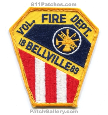 Bellville Volunteer Fire Department Patch (Texas)
Scan By: PatchGallery.com
Keywords: vol. dept. 1889
