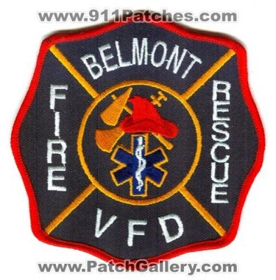 Belmont Volunteer Fire Rescue Department (UNKNOWN STATE)
Scan By: PatchGallery.com
Keywords: vol. dept. vfd
